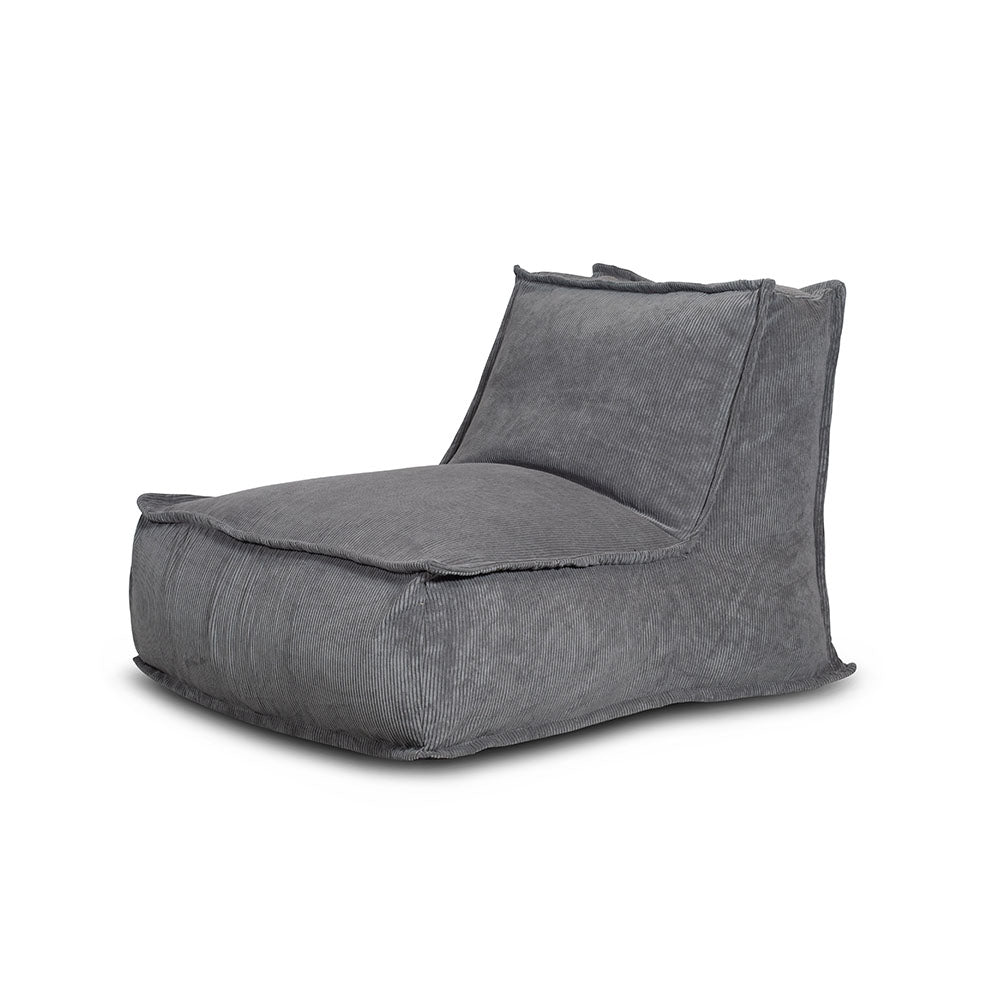 כורסת פוף קורדרוי לסלון