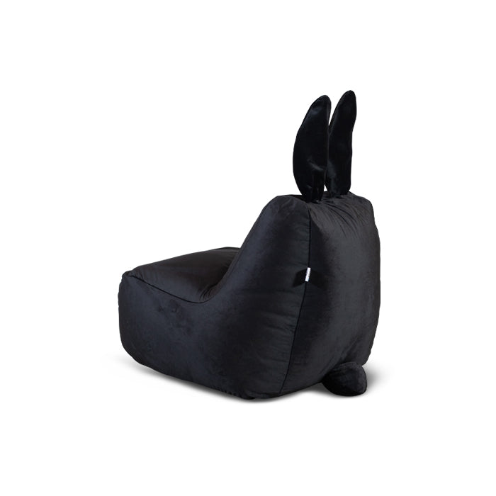 פוף ארנב מבד קטיפה