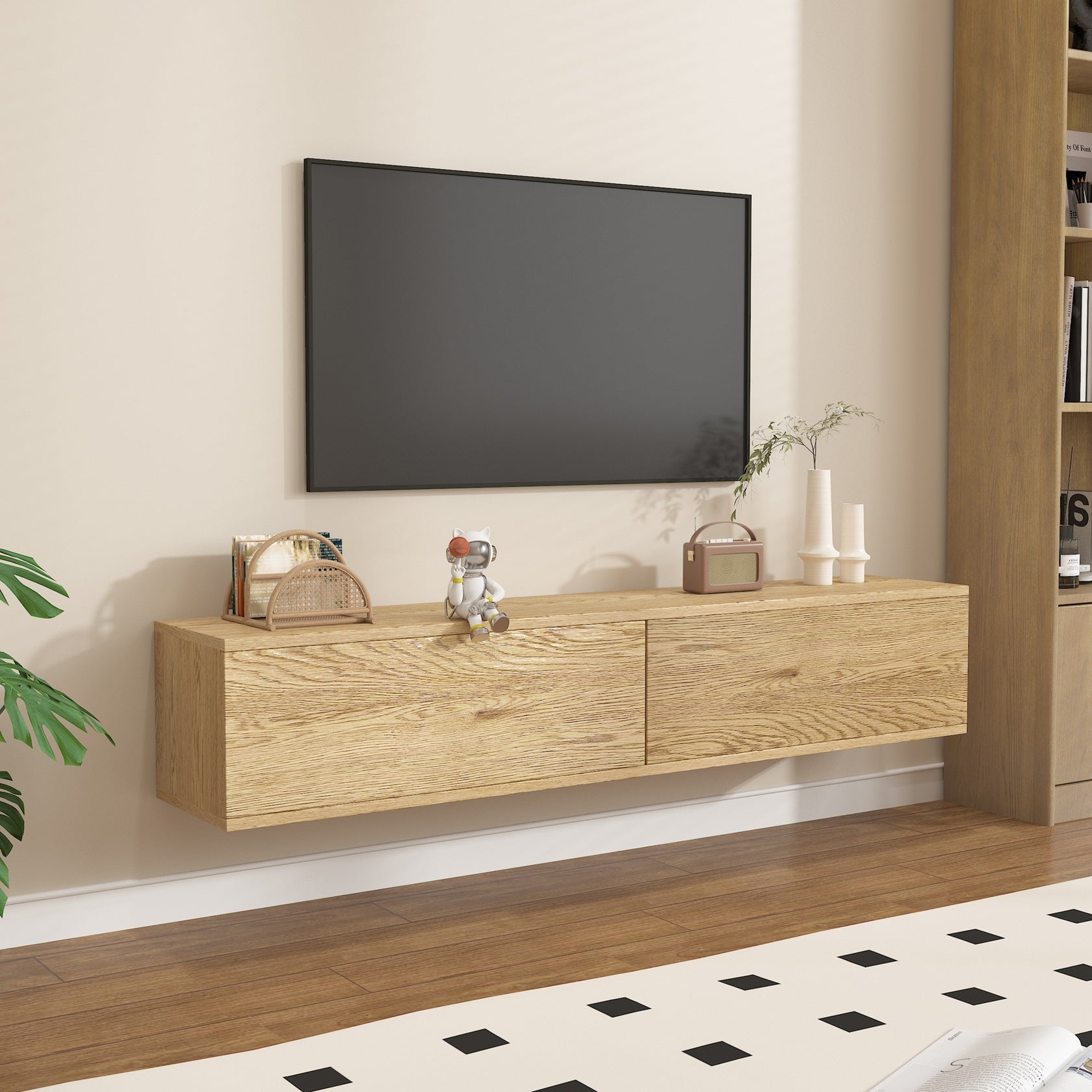מזנון צף תלוי על הקיר · דגם LIVO DUO