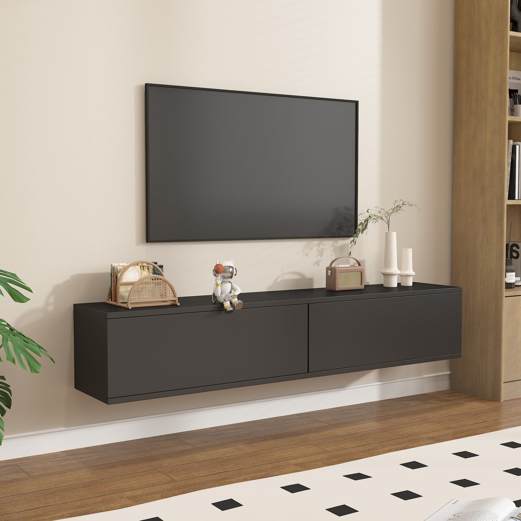 מזנון צף תלוי על הקיר · דגם LIVO DUO