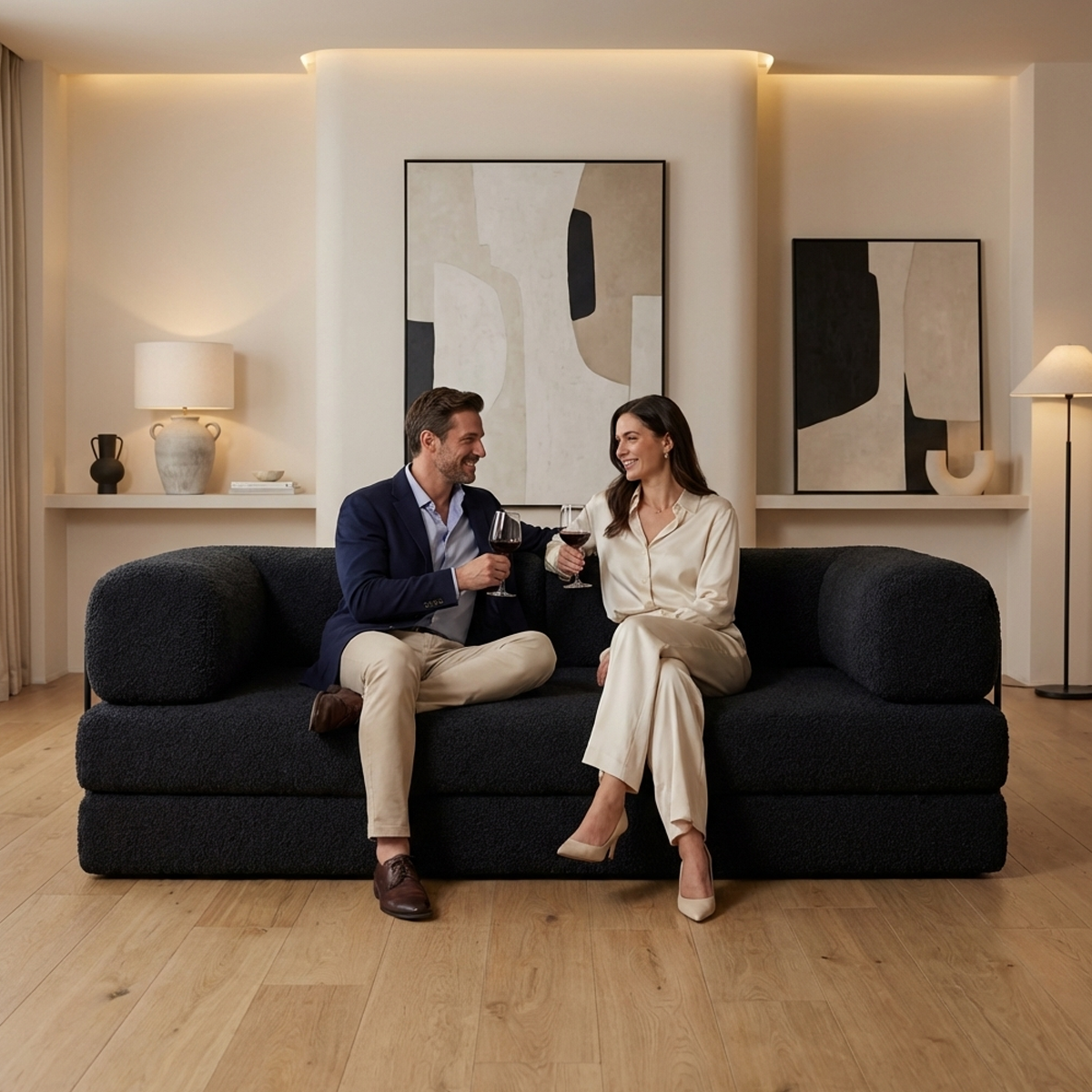 ספת צ'יל לאונג' בוקלה