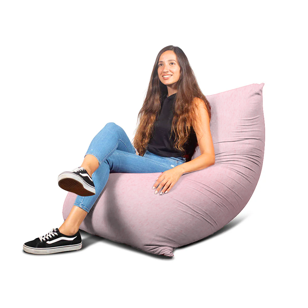 פוף ישיבה גדול סגול