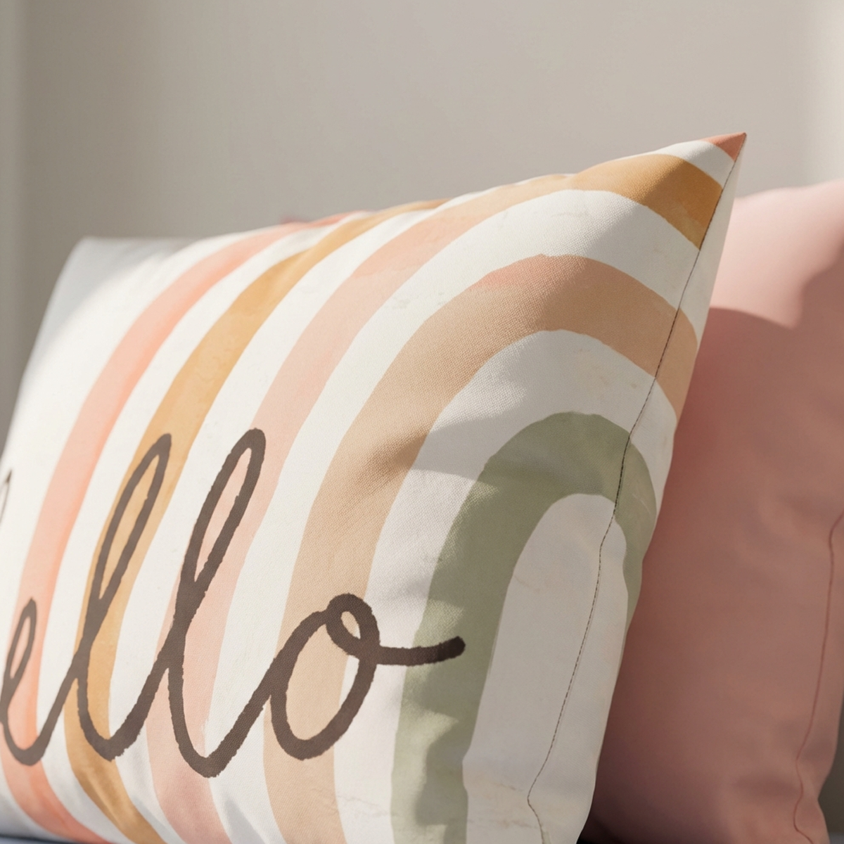 סט מצעי כותנה לילדים דגם הלו גירל