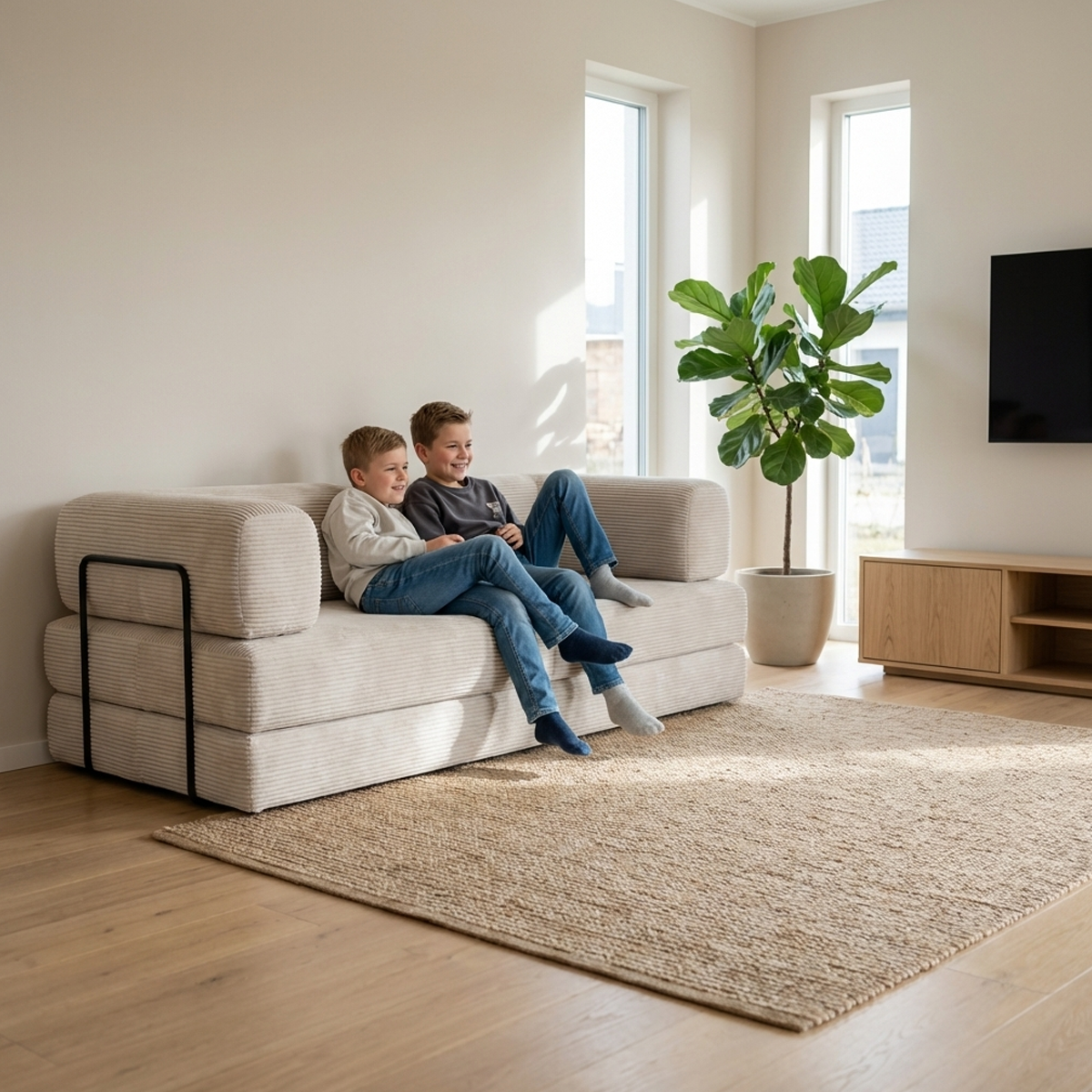 ספת צ'יל לאונג' קורדרוי מודגש