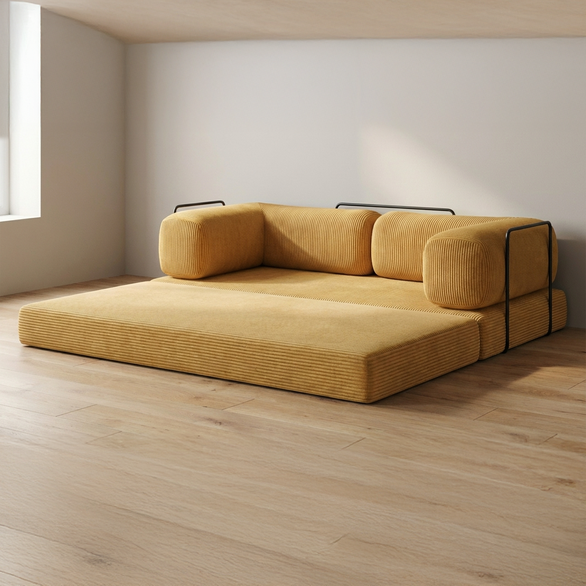 ספת צ'יל לאונג' קורדרוי מודגש