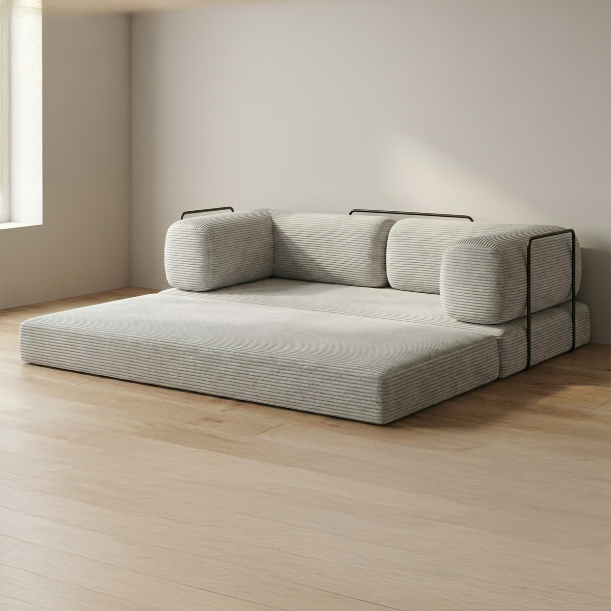 ספת צ'יל לאונג' קורדרוי מודגש