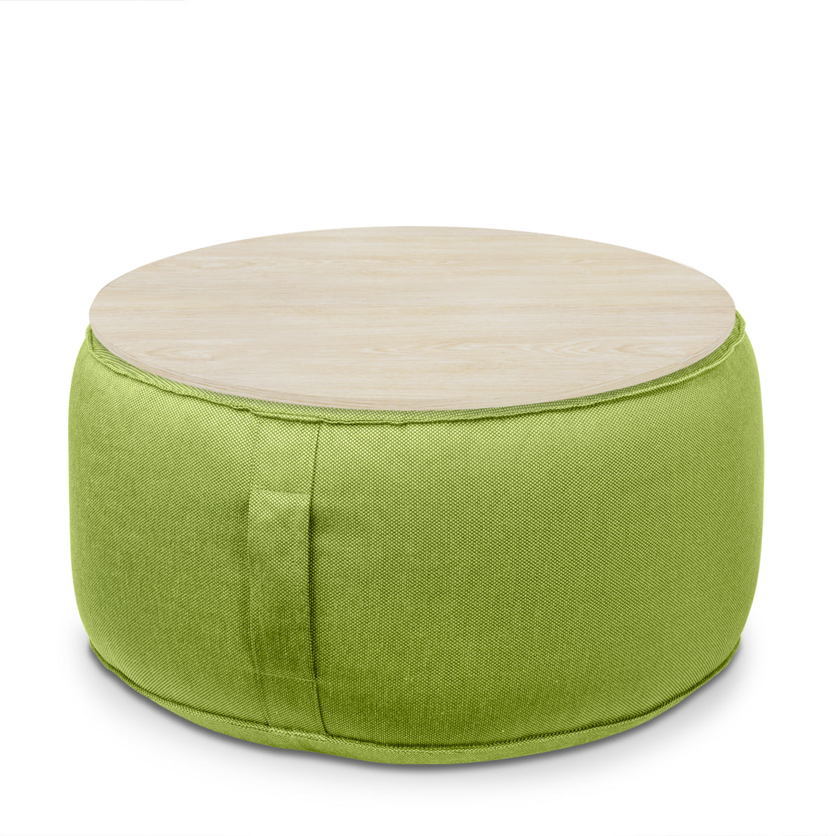 פוף הדום עגול Ø68 מבד חוץ עם מגש לבחירה