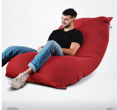 צ'יל פוף ענק (85X180 ס”מ) -בורדו